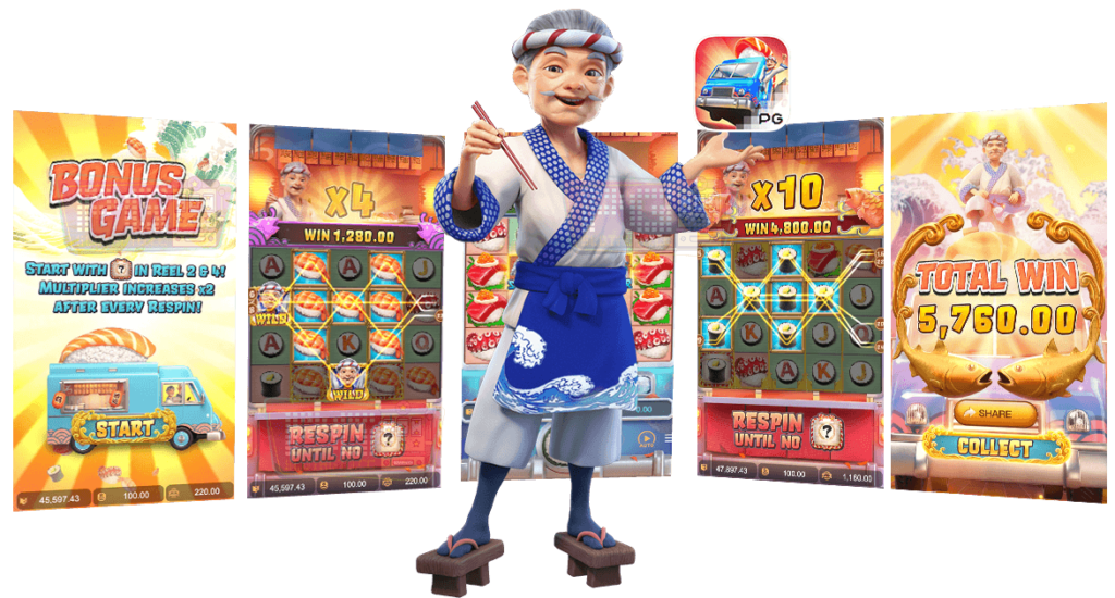 เกมสล็อต Sushi Oishi เกมสล็อต Sushi Oishi