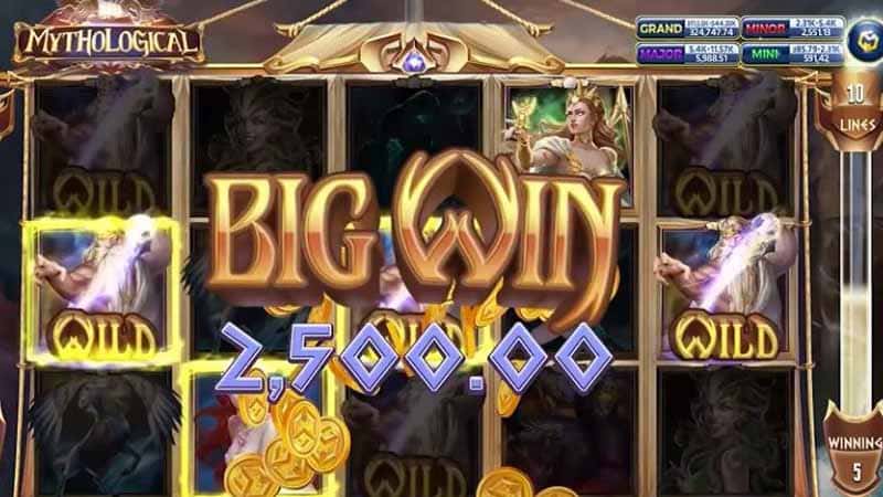 ตัวช่วยสัญลักษณ์พิเศษเกมสล็อต MYTHOLOGICAL ตัวช่วยสัญลักษณ์พิเศษเกมสล็อต MYTHOLOGICAL