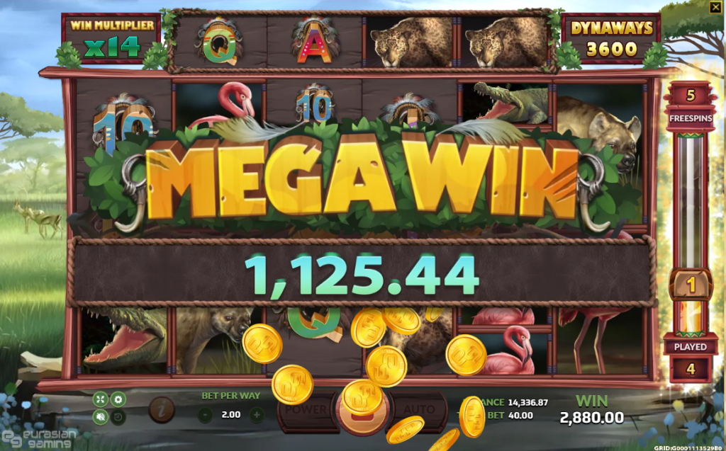 ตัวช่วยสัญลักษณ์พิเศษในเกมสล็อต BIG GAME SAFARI ตัวช่วยสัญลักษณ์พิเศษในเกมสล็อต BIG GAME SAFARI